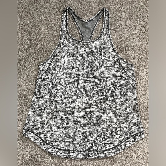 Lululemon Tank White/Grey - Picture 1 of 4
